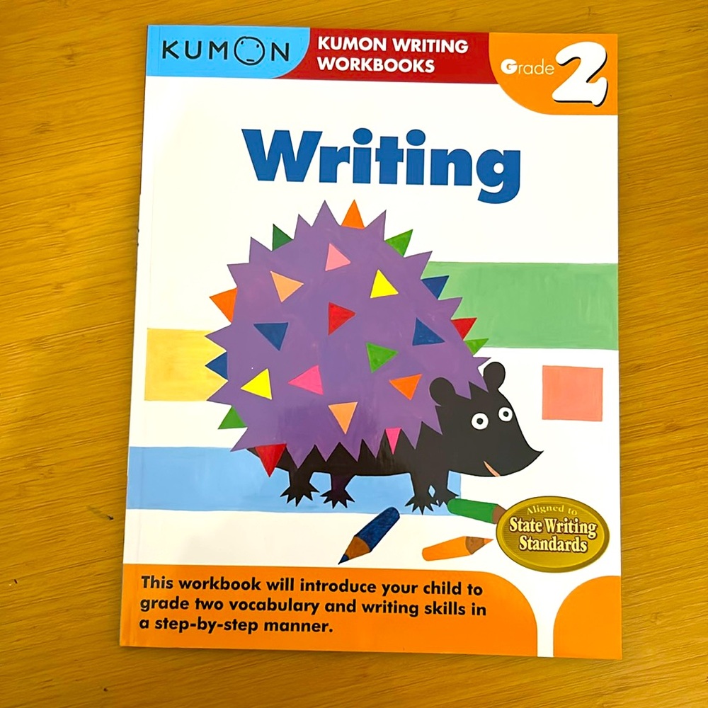Kumon writing workbook grade 2